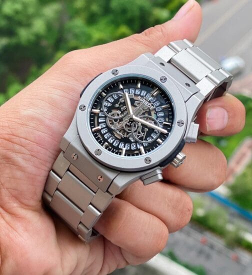 Hublot classic full grey matte Watch