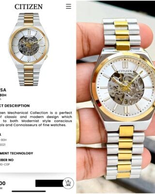 Citizen Tsuyosa is an automatic wrist watch