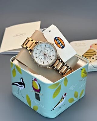 FOSSil TAILOR Women Rose Gold Analogue Watch