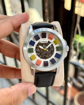 FOSSIL GRANT AUTOMATIC – MULTICOLOUR SKELETON DIAL STYLE